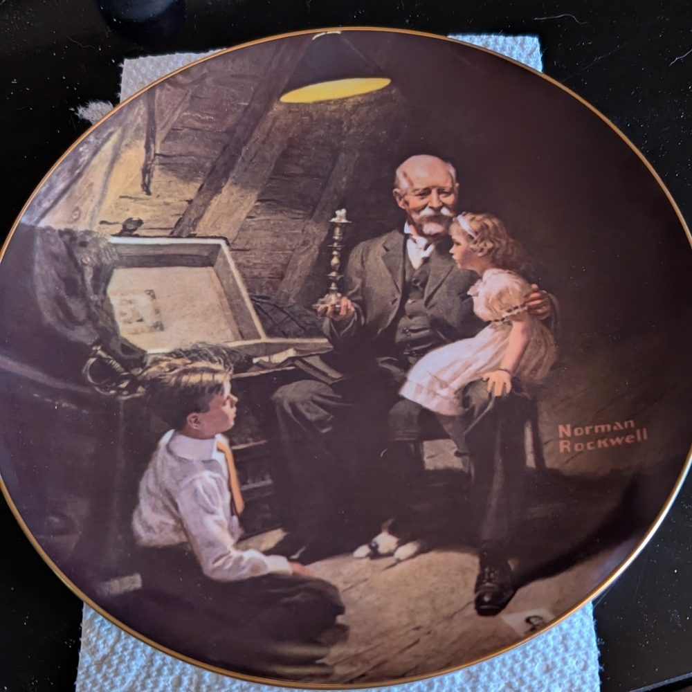 Knowles Limited Edition Rockwell Plate